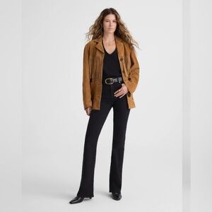 NWT Madewell The Perfect Vintage Flare Jean in Black size 30 regular